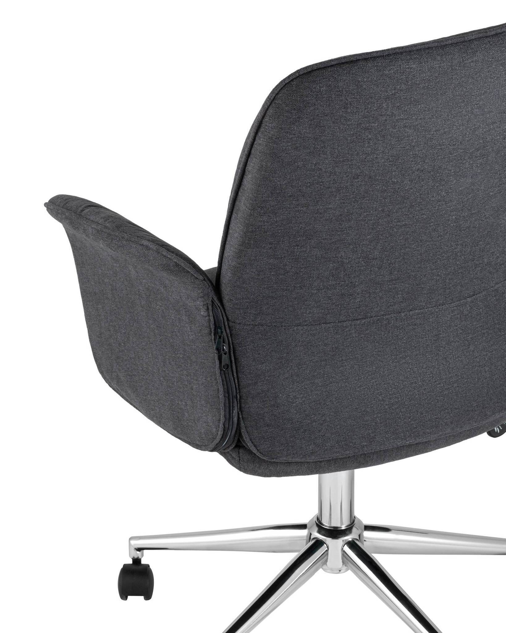 Стул офисный Simona серый Stool Group