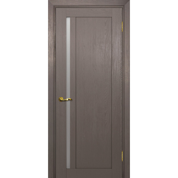 Межкомнатная дверь Graf PSU-31 белый сатинат Каменное дерево (2000 х 600)