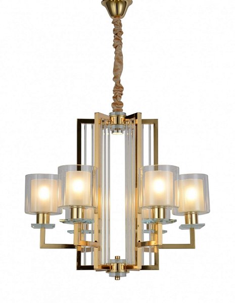 Подвесной светильник Lumina Deco LDP 8012-6 F.GD