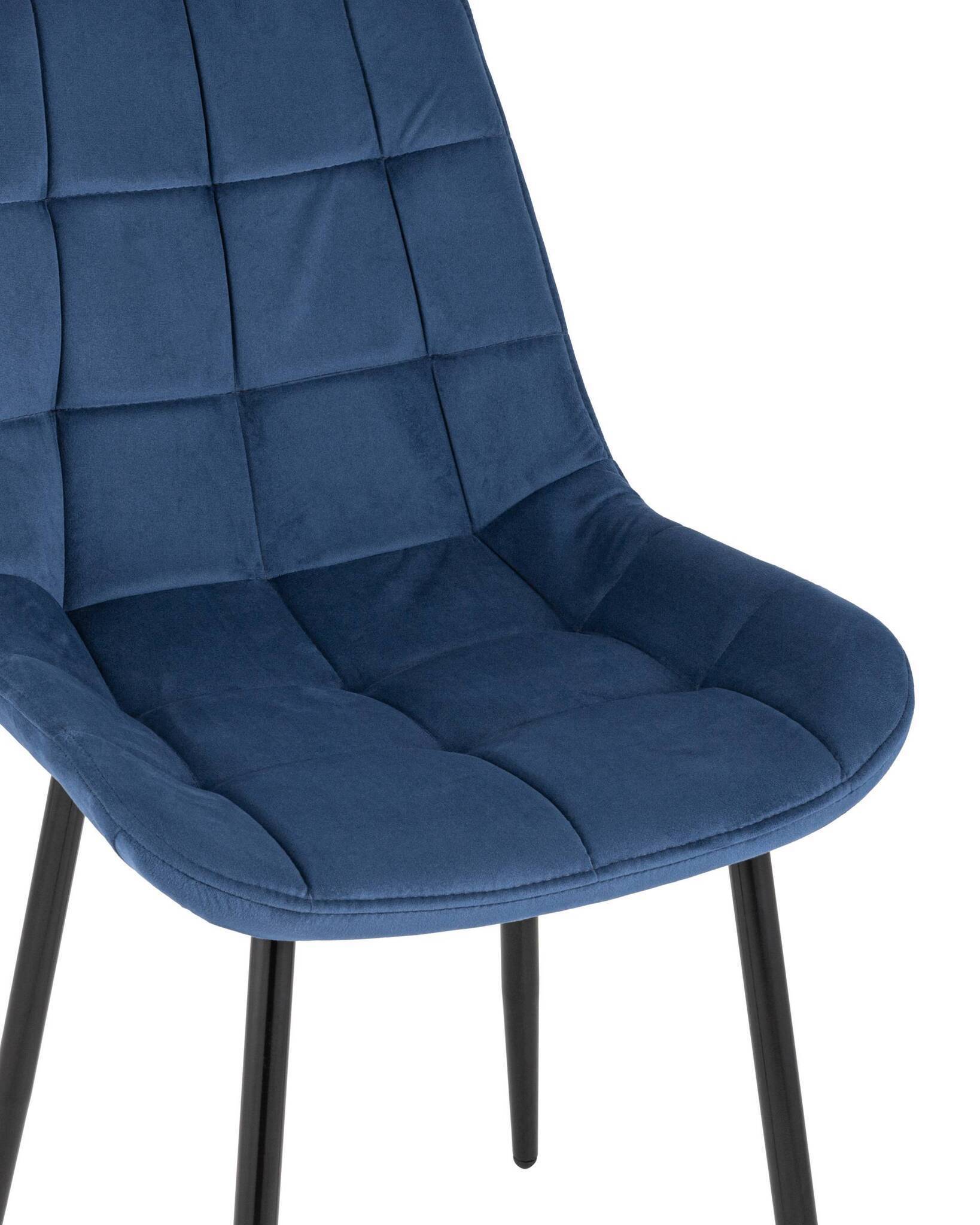 Стул Флекс велюр синий Stool Group