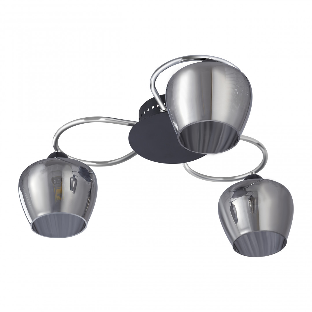 Люстра с плафонами 321508/3 CR+BK Arte Milano