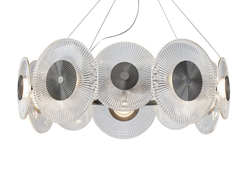 Подвесная люстра Newport 4548+2/S black glossy