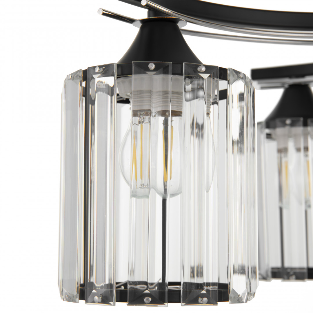 Люстра с плафонами 327103/3 BK+CR Arte Milano