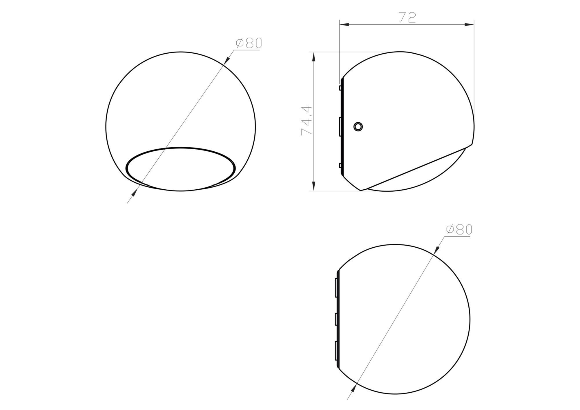 Бра Maytoni O032WL-L3B3K
