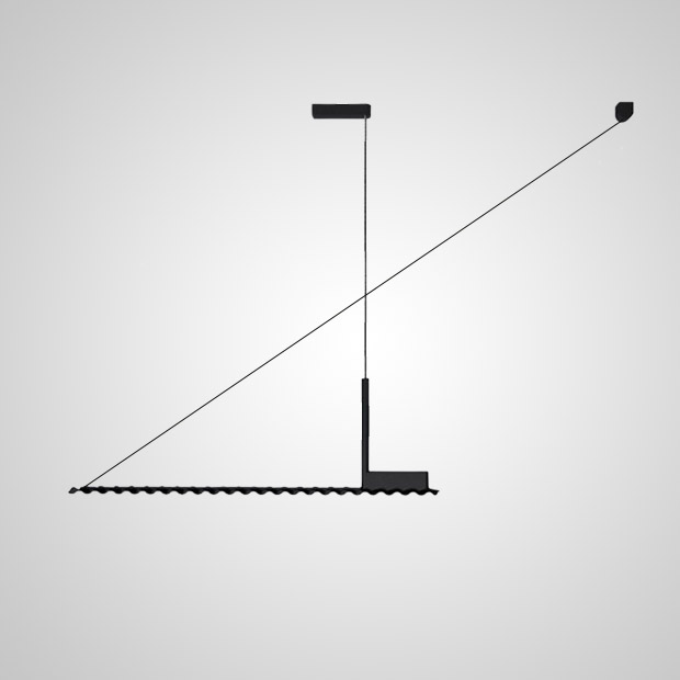 Подвесной светильник TOBBY LONG Brass by ImperiumLoft