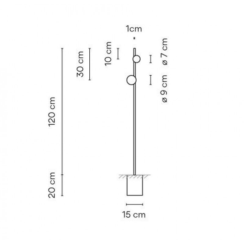 УЛИЧНЫЙ СВЕТИЛЬНИК  VIBIA June 4785