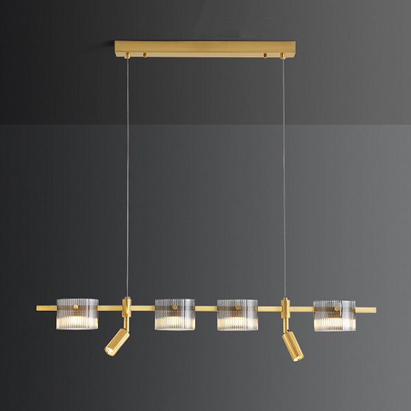Подвесной светильник NICOLETTA C LONG L100 Brass by ImperiumLoft
