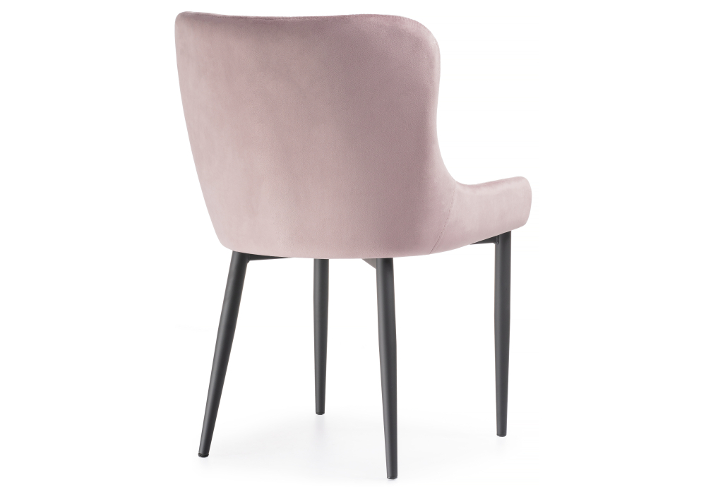 Стул Woodville Teo light purple / black 15019