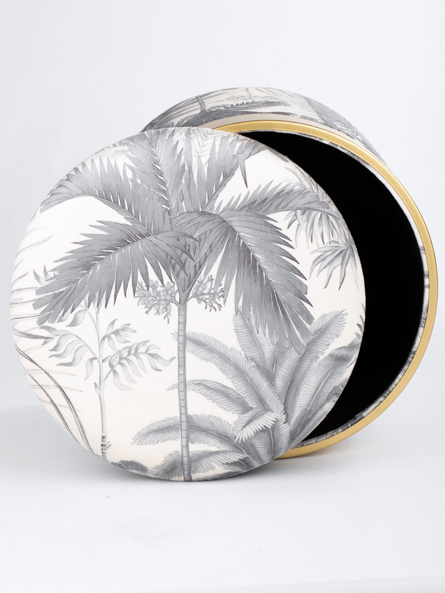 Пуф с крышкой Glasar 49-240C