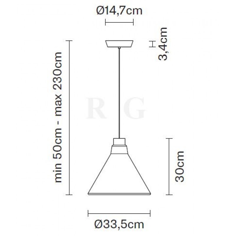 Подвесной светильник Fabbian Polair F36 A03 00