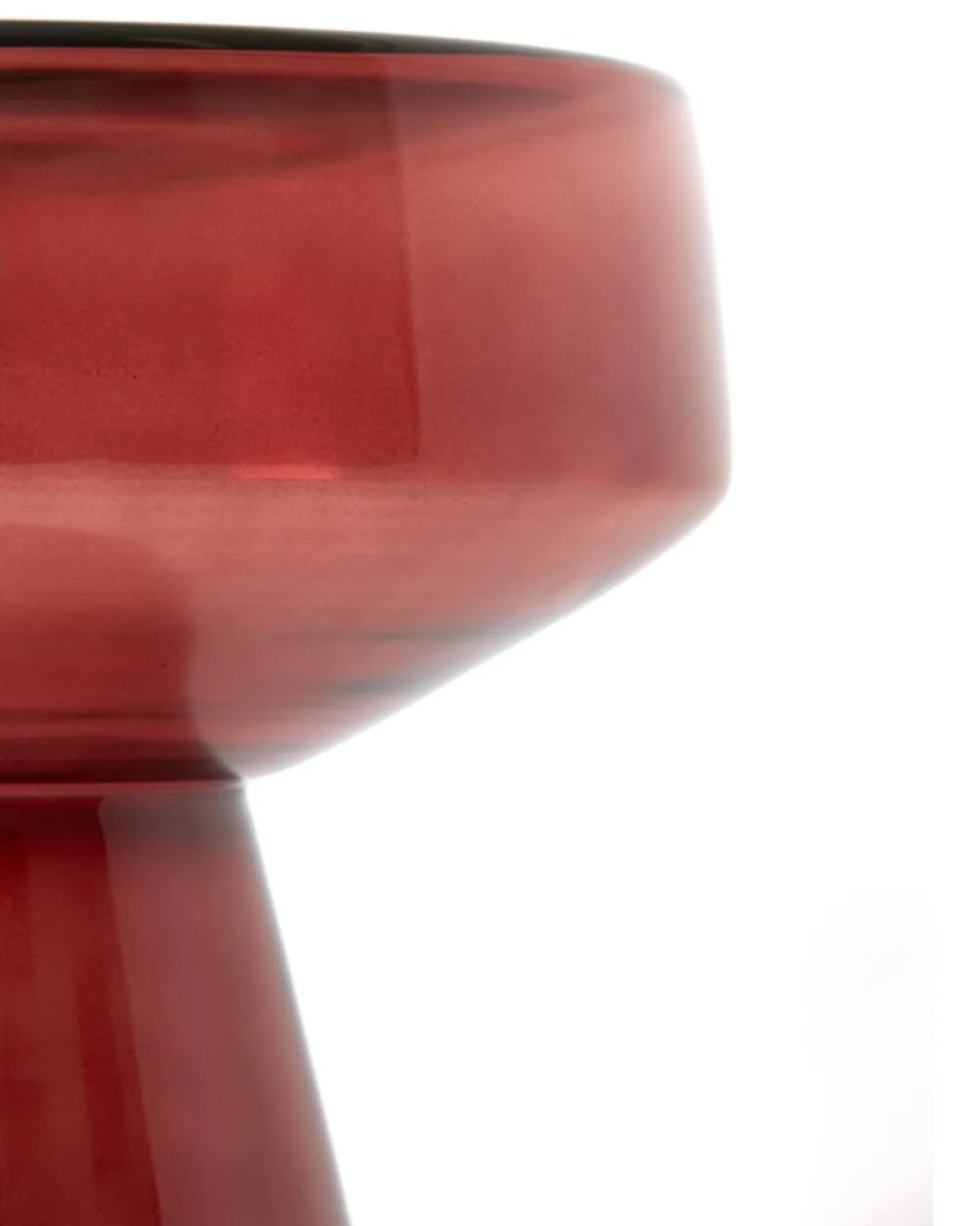 Бордовый приставной столик Флумс Louvre Home P3118XD