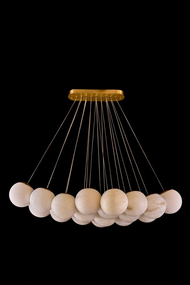 Люстра подвесная Fluorite FL1048-19PO