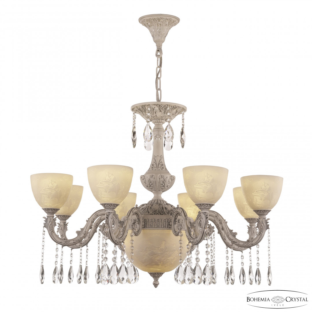 Люстра хрустальная AL79101P/8/250 A WMN P1 U Pair Bohemia Ivele Crystal