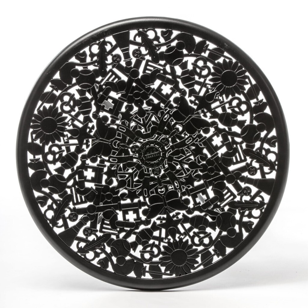 Обеденный стол Seletti Aluminium Black 18687