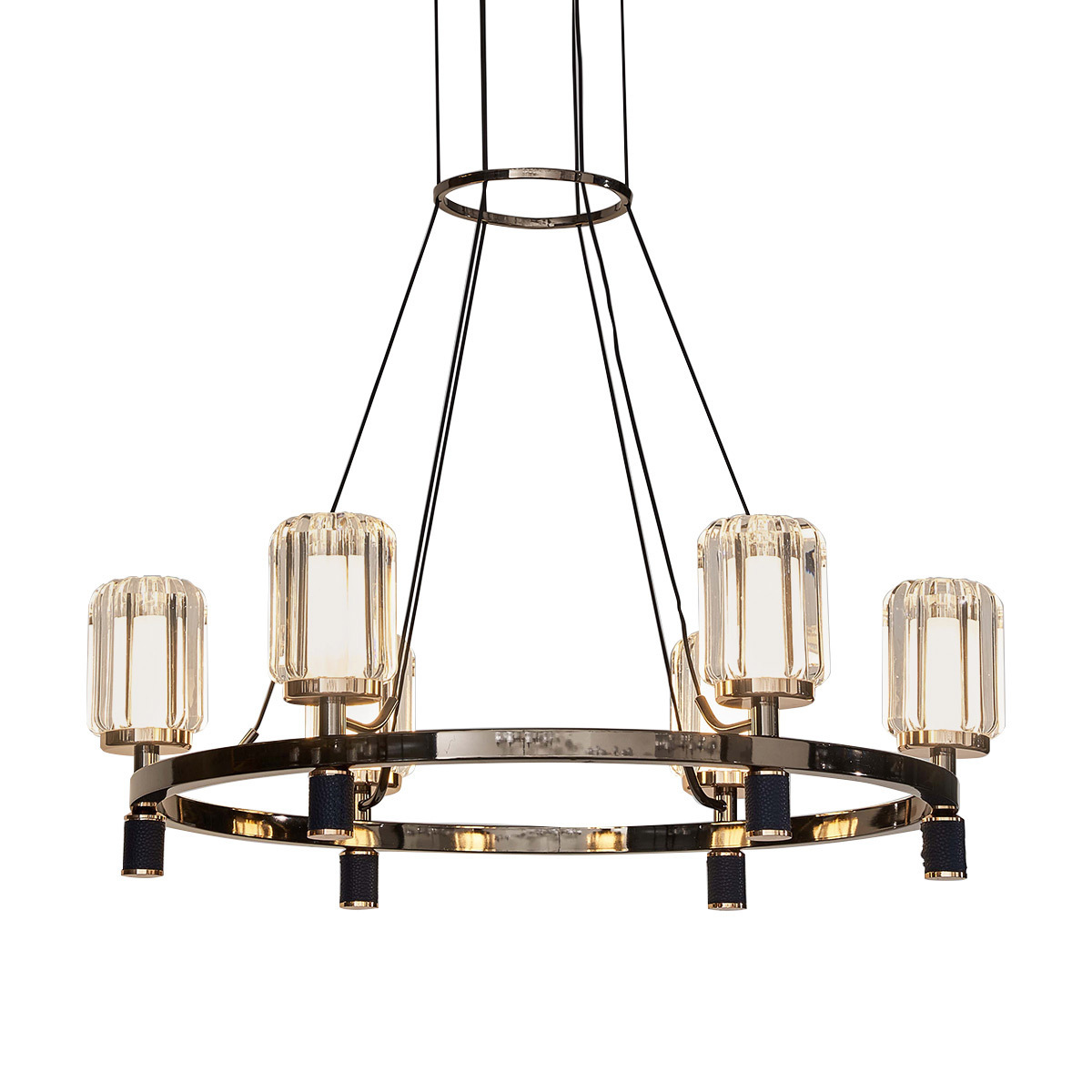 Люстра Delight Collection P0738-6A gold/pearl black