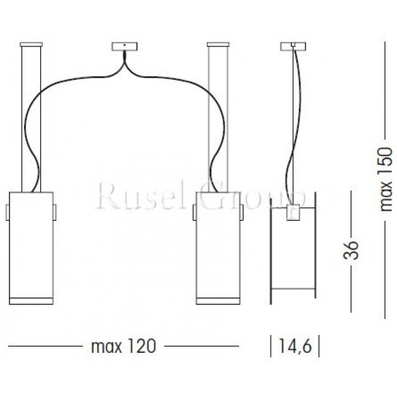 Подвесной светильник Linea Light TRIAD 90233