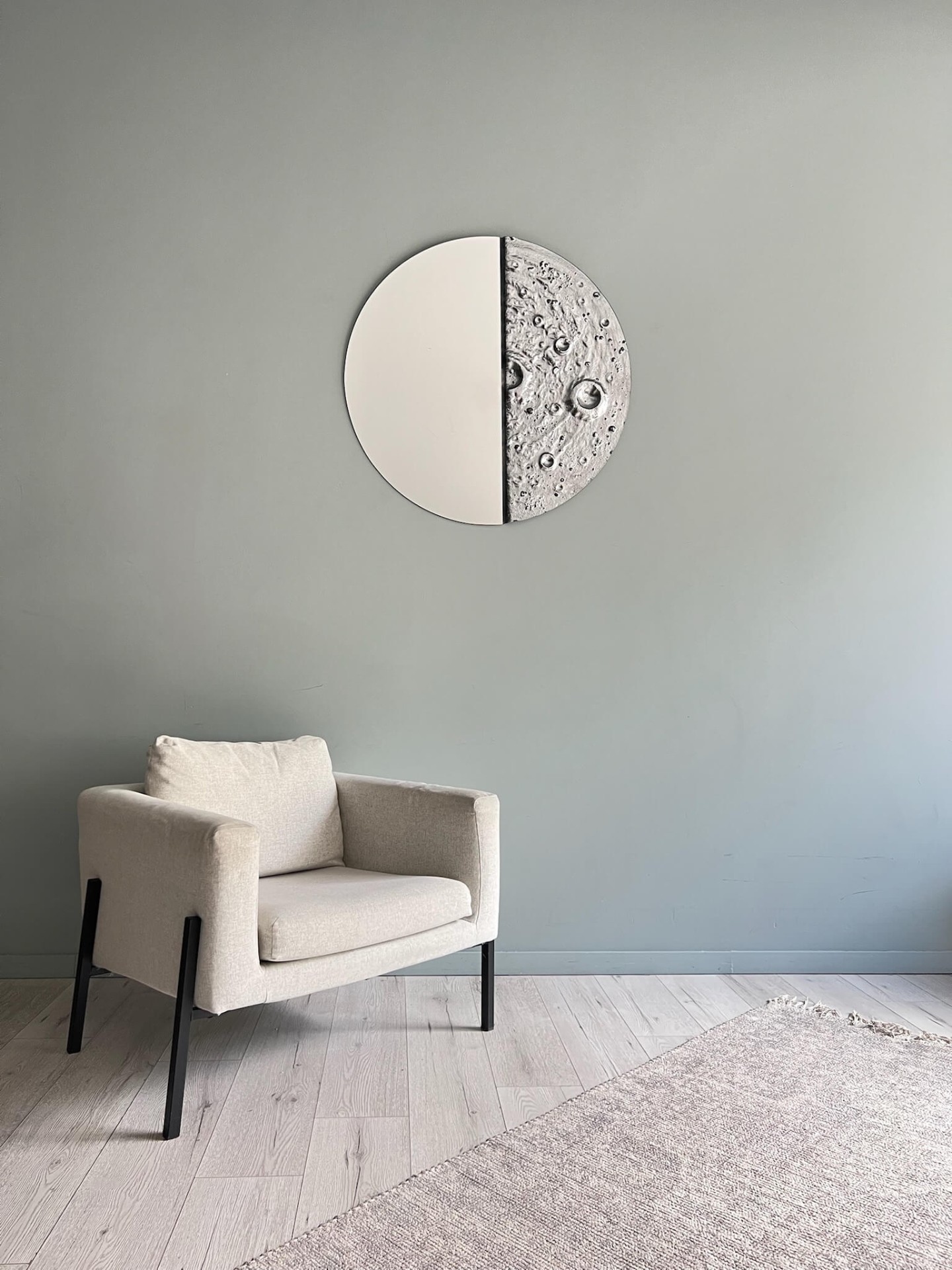 Зеркало BountyHome Luna Silver mv915-silver