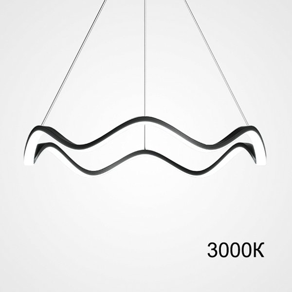 Подвесная люстра DOLORES L50 Black 3000К by ImperiumLoft