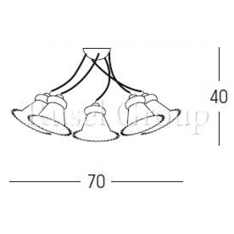 Потолочный светильник Linea Light Mami 2657