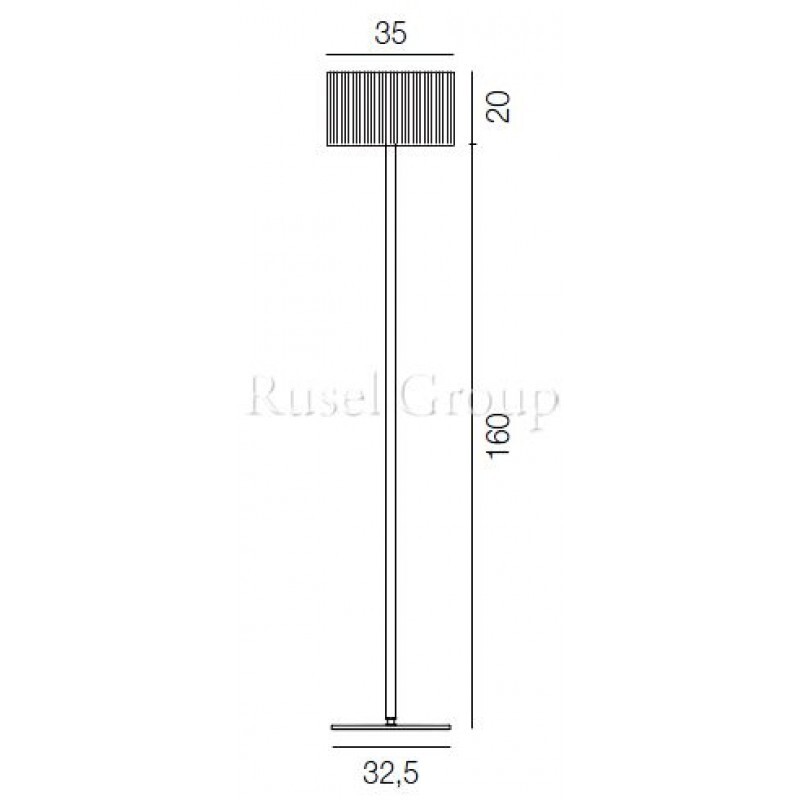 Напольный светильник Vistosi CHIMERA_09 PT