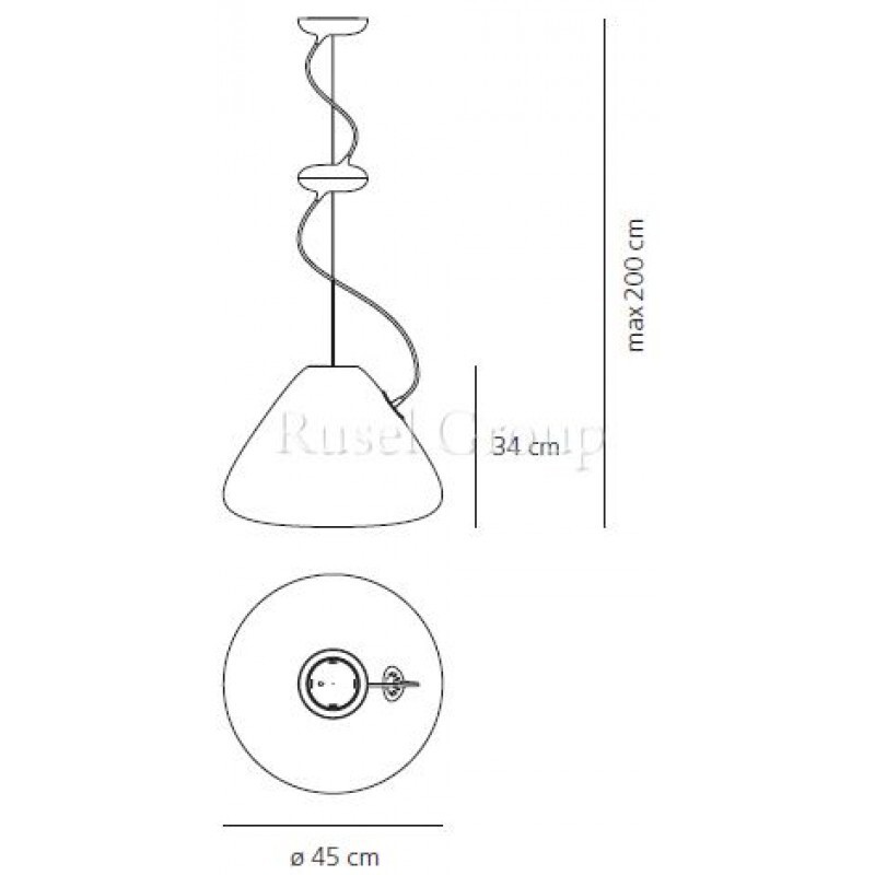 Подвесной светильник Artemide CAPSULE 45
