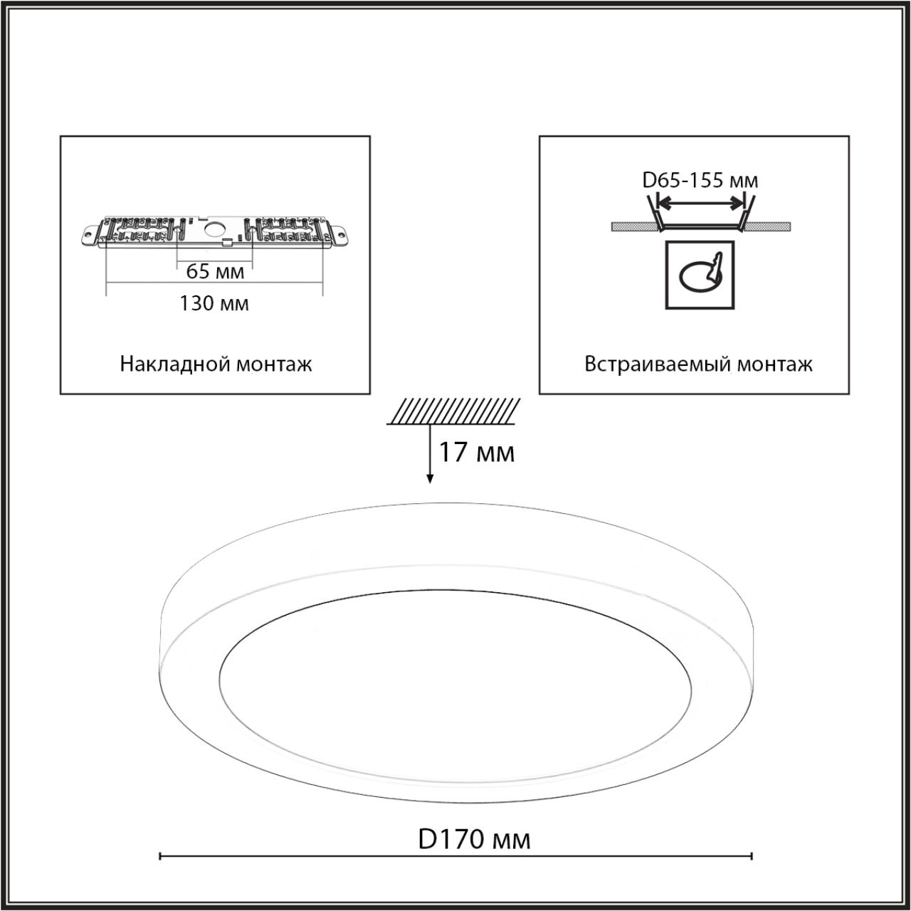 Потолочный светильник Sonex 7754/12L