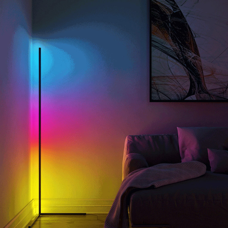 Торшер VIEL RGB Black by ImperiumLoft
