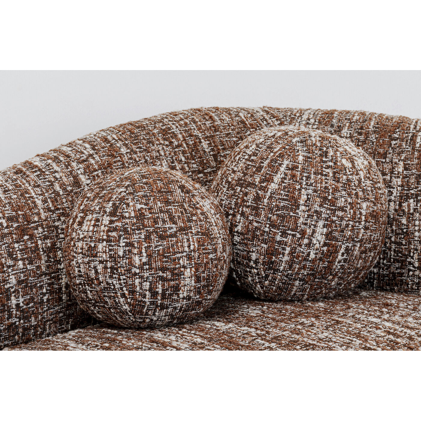 Диван 2-х местный Livia Melange Brown 201cm KARE 88035