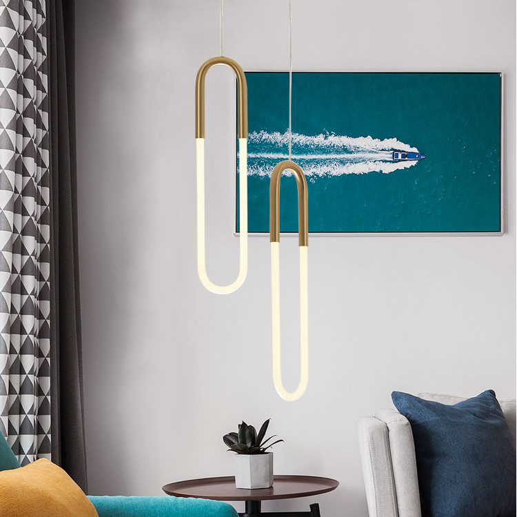 Подвесной светильник SOREN H80 Brass by ImperiumLoft