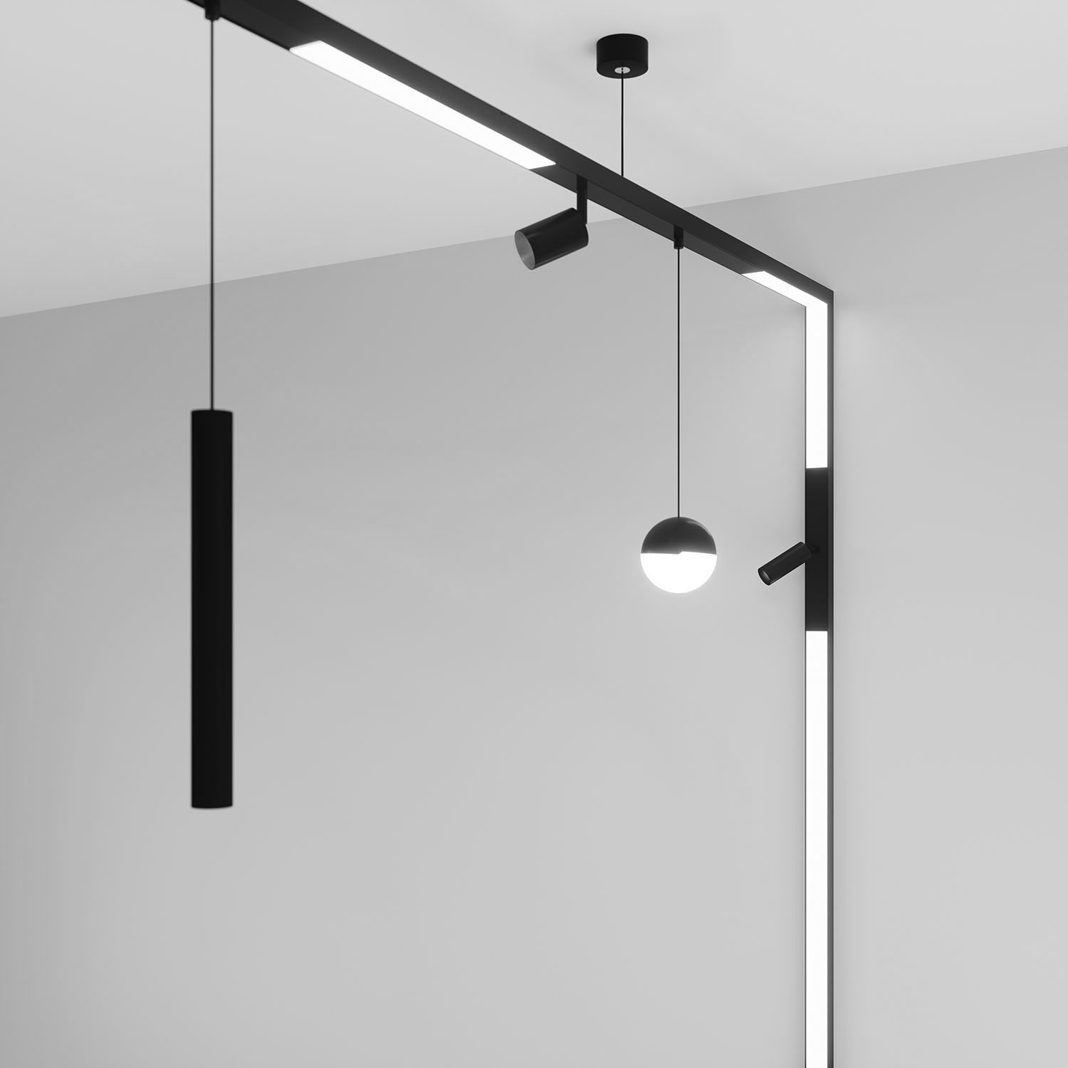 Накладная система Ledron QX70-1