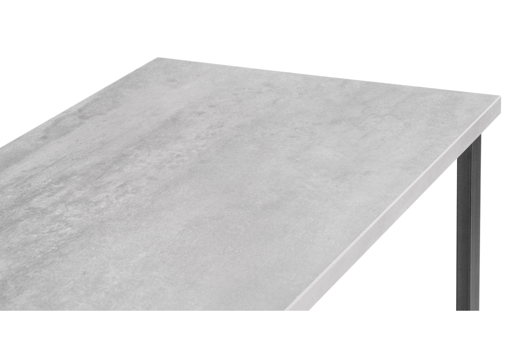 Стол Woodville Дилан Лофт 120х50х90 бетон 506958