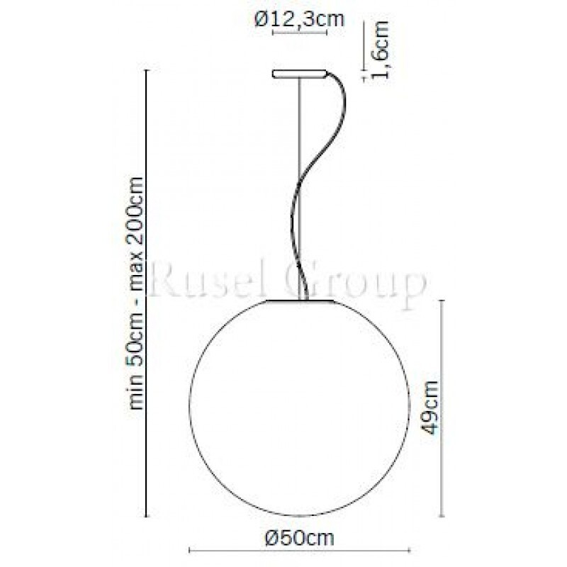 Подвесной светильник Fabbian Lumi Sfera F07 A25 01