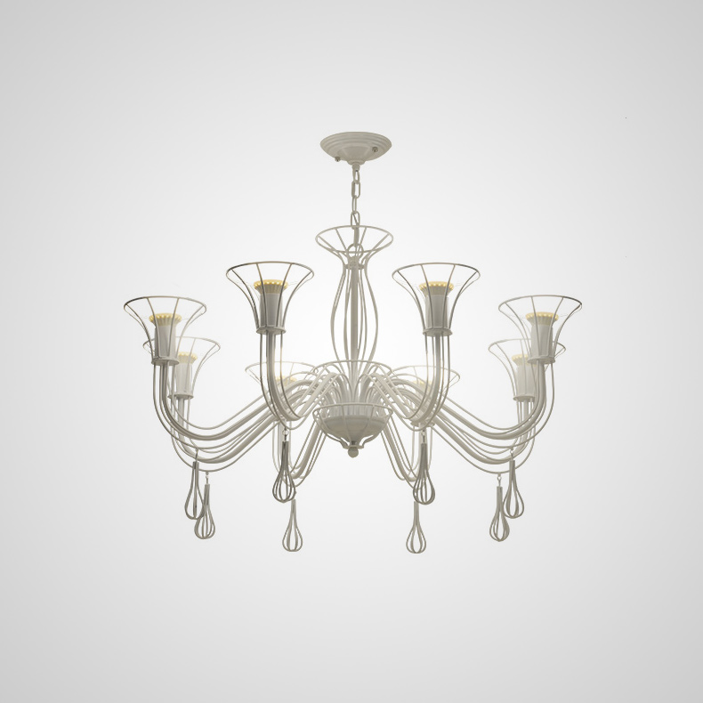 Подвесная Люстра Cast 8 White By Imperiumloft