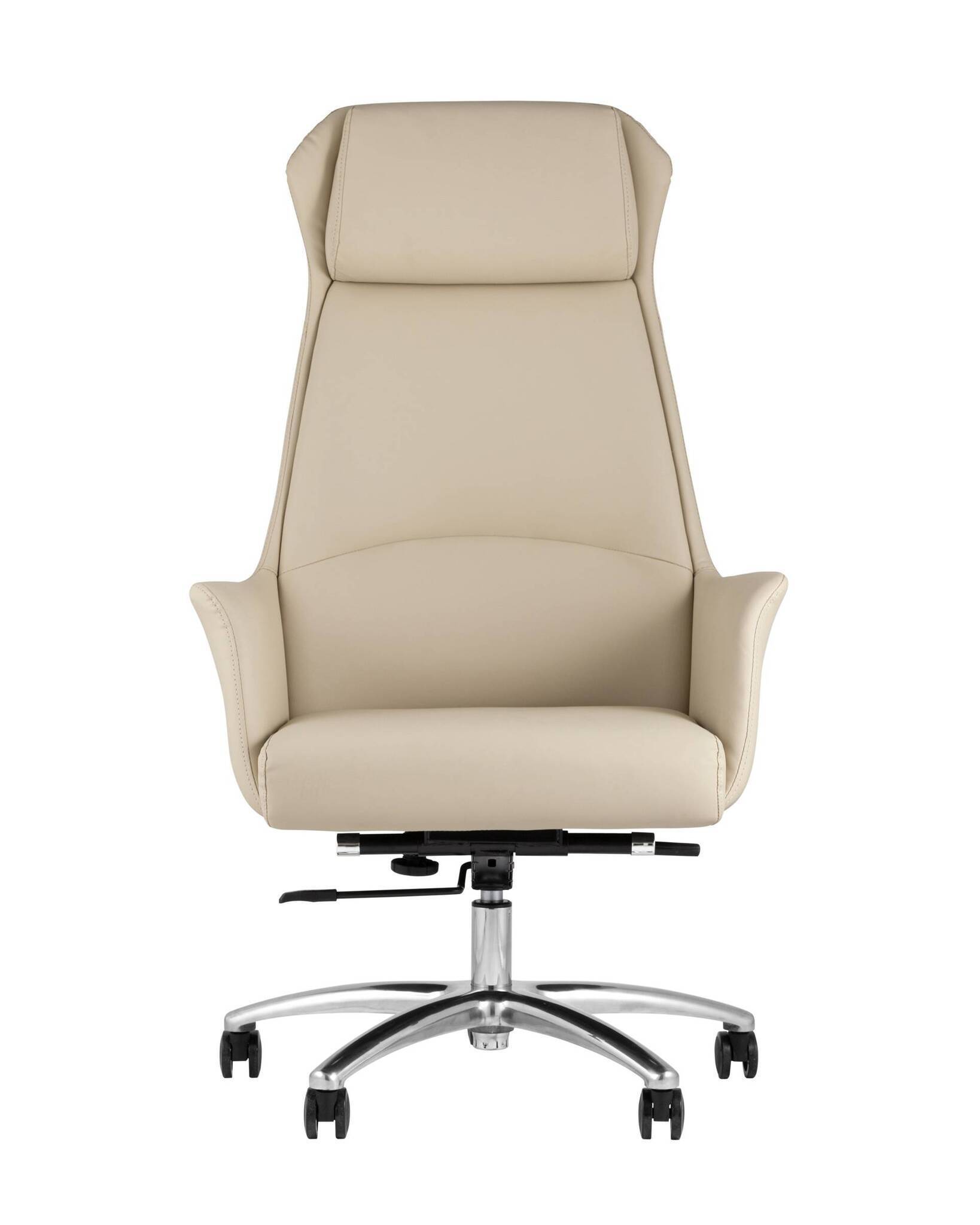 Кресло руководителяs Viking бежевое TopChairs