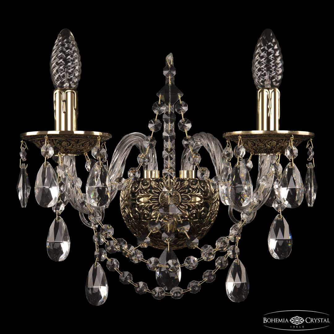 Бра хрустальные 16211B/2/141 GB Bohemia Ivele Crystal