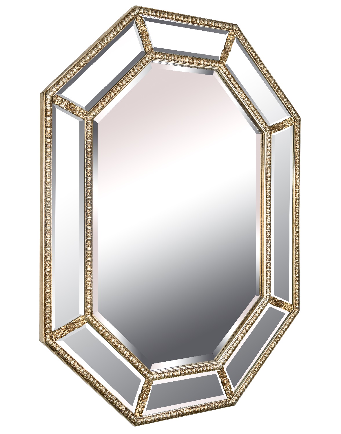 Зеркало в раме Diamond Silver Art-Zerkalo FA037SL