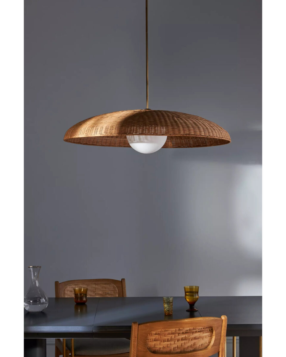 Люстра из ротанга Мюриэл Louvre Home LHLCH090424SWL