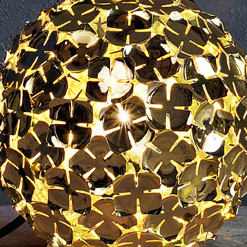 Настольная лампа Terzani Orten' zia Gold