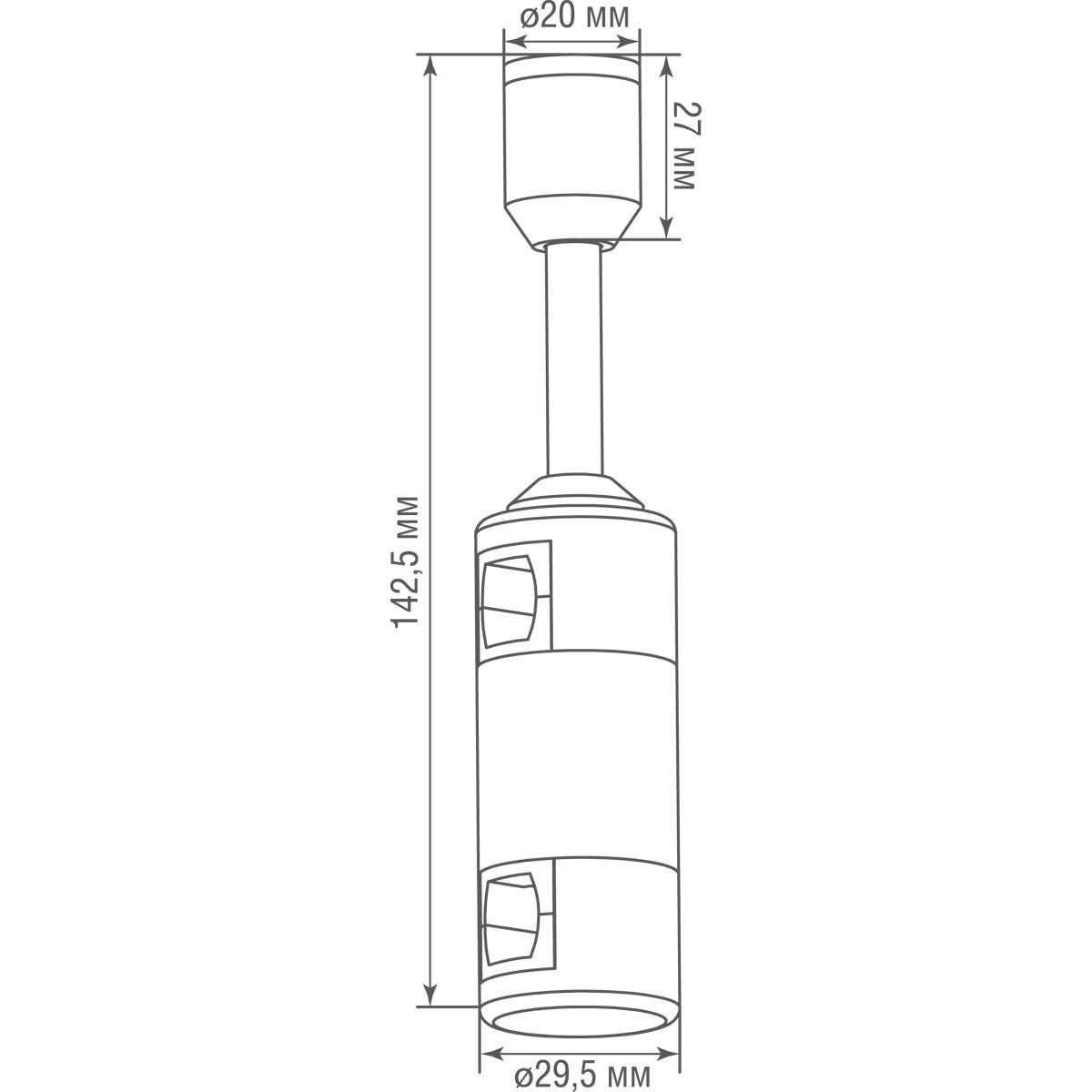 Donolux Single Stand H135 BBr DL20224