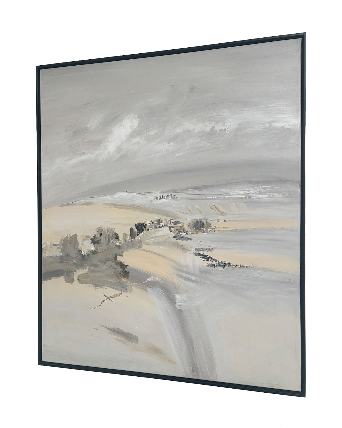 Интерьерная картина Мидоу в черной раме Louvre Home LHDPT2676MLR - BL