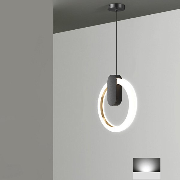 Подвесной светильник GINA D20 Black 4000К by ImperiumLoft