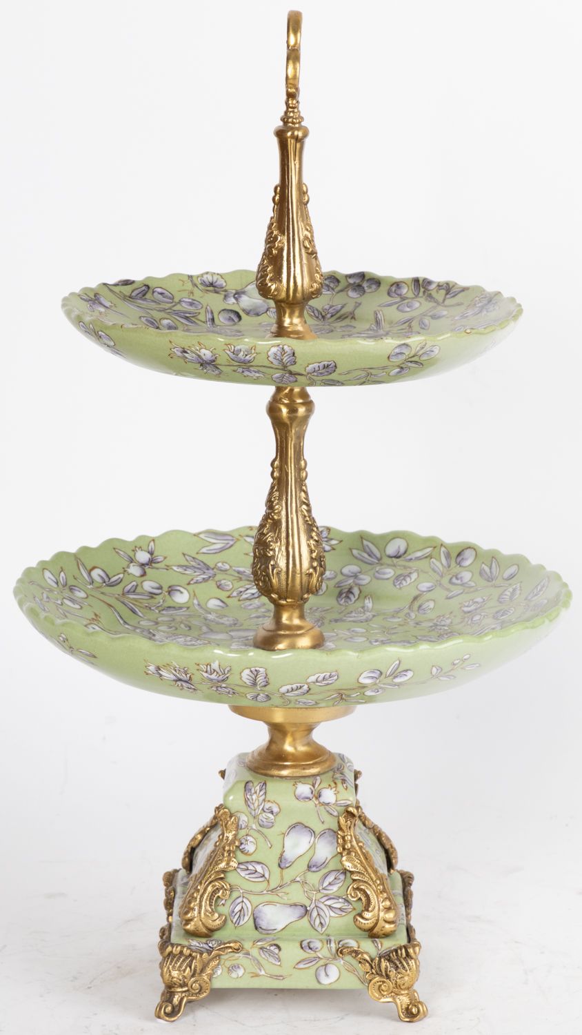 Блюдо двухъярусное Glasar C399C/HLG1435