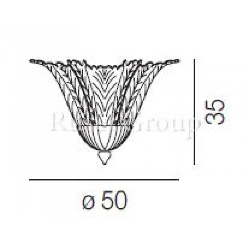 Потолочный светильник Vistosi REDENTORE PL 16F P