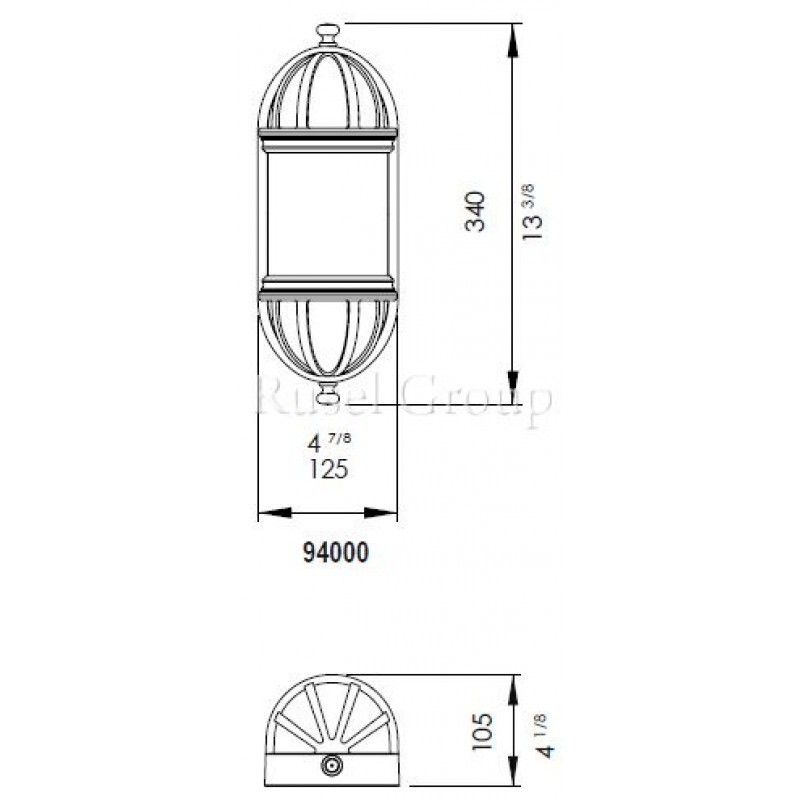 Уличный светильник Kolarz OVALE 1 94000