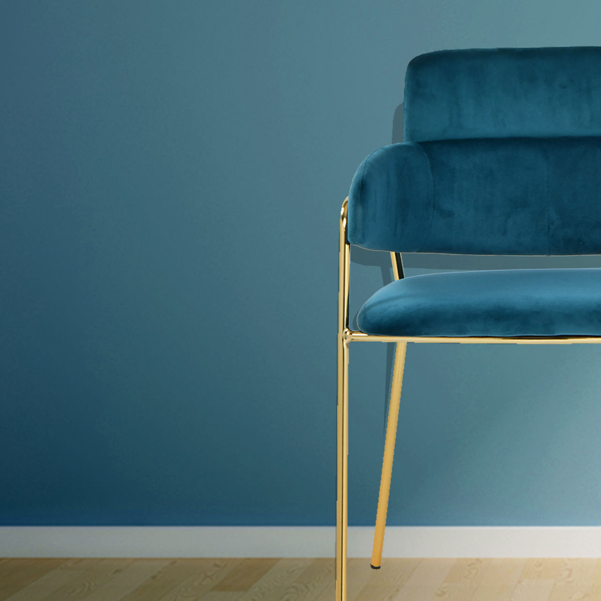 Стул Napoli бирюзовый Bradex Home FR 0166