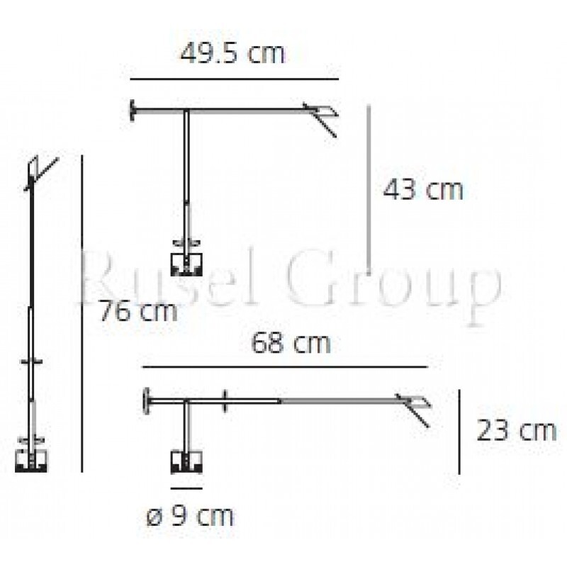 Настольная лампа Artemide TIZIO MICRO
