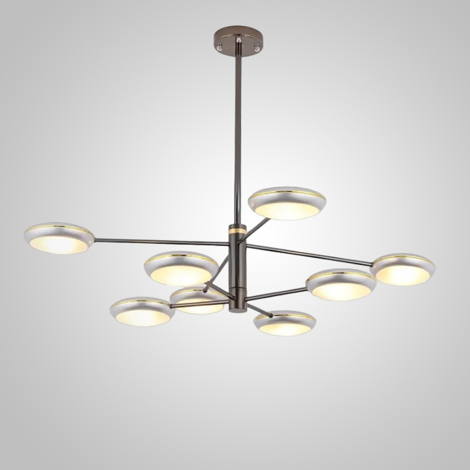 Люстра на штанге DRAMMEN D90 Silver by ImperiumLoft