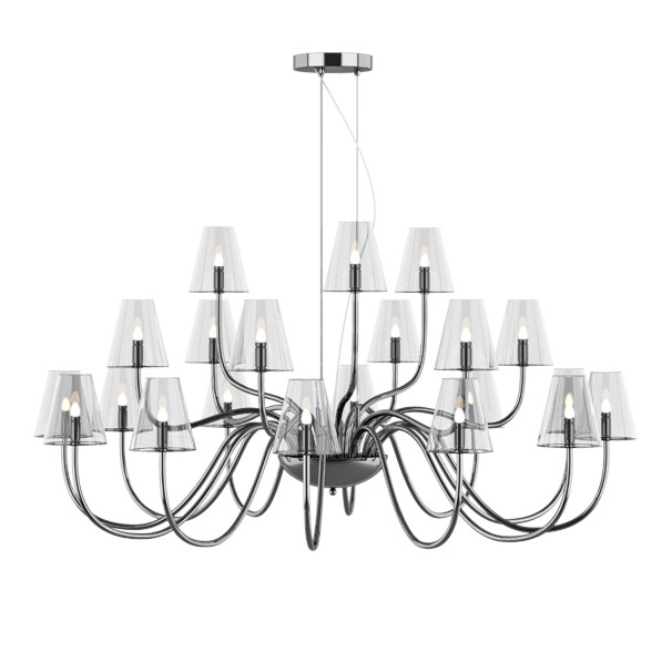 Люстра INNIS CH D125 Chrome by ImperiumLoft