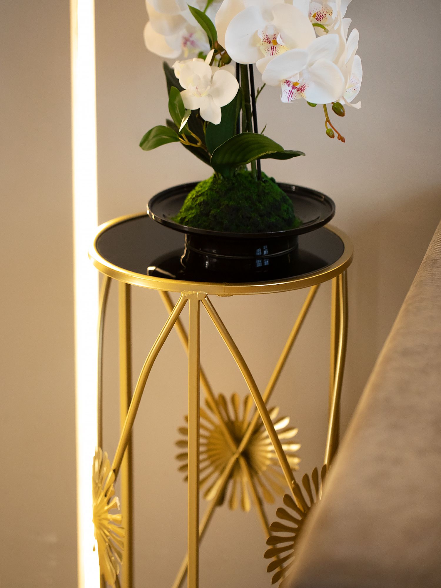 Столик интерьерный Солнце Glasar 54-160