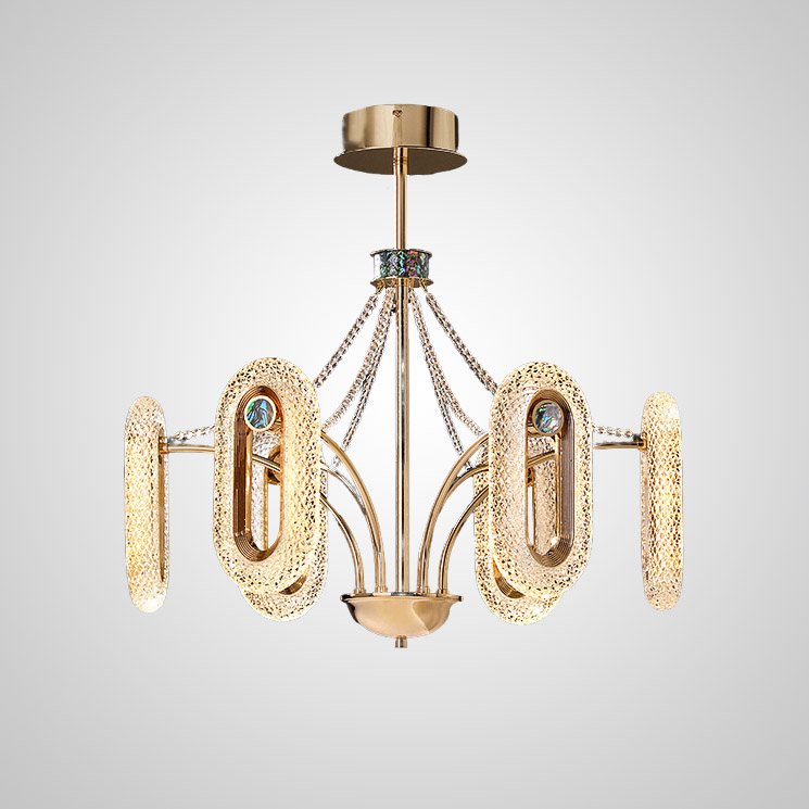 Потолочная люстра KEZIA CH L6 by ImperiumLoft